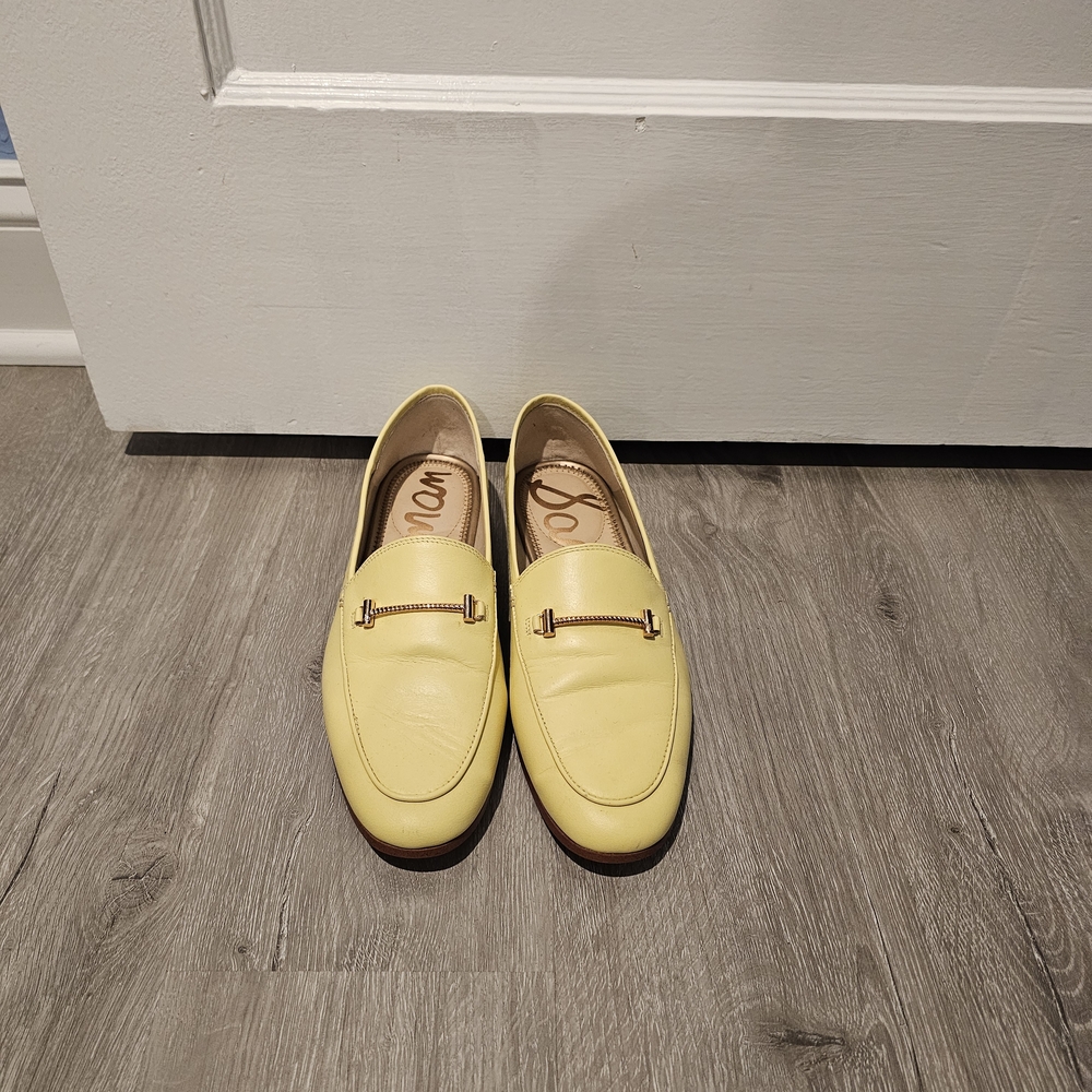 Sam Edelman Lemon Yellow Loafers